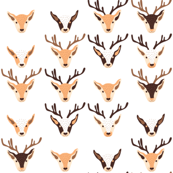 Christmas pattern with ginger cookies png