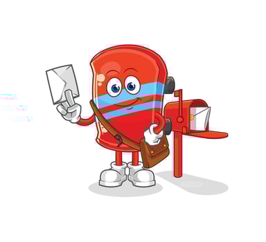 skateboard mascot vector