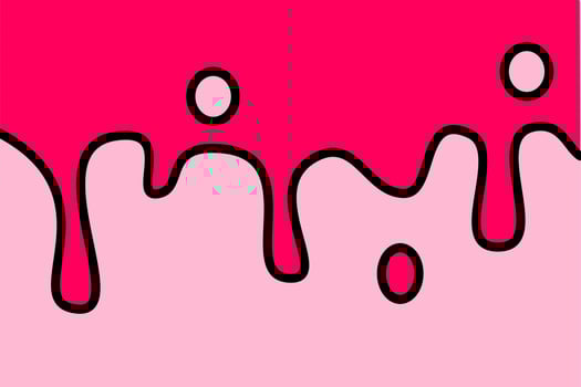 Pink cute Background with comic style, fluid liquid fun background, fluid liquid background, Cartoon Vector Illustration, cute wavy, pink fluid, comic background with wave, liquid