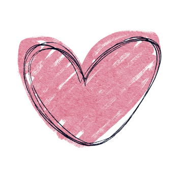 Valentine's Day Hearts hand draw png