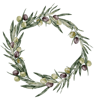 flower wreath watercolor png
