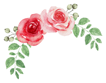 Floral bouquet watercolor hand paint png
