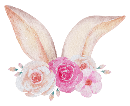 Easter bouquet watercolor png