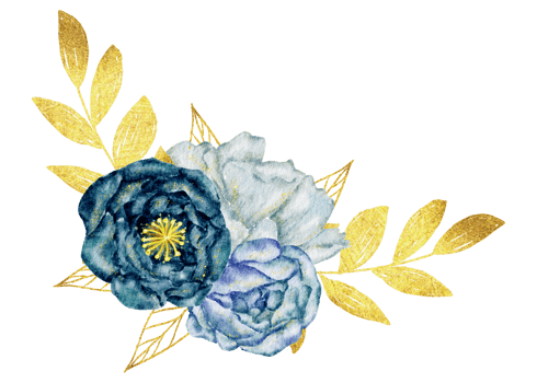 Floral bouquet watercolor hand paint png