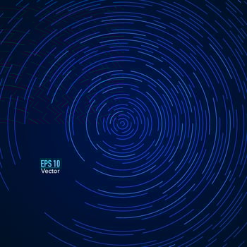 neon circle background vector