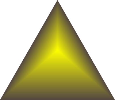 Triangle click press button upload internet website icon cursor up mark abstract background illustration png
