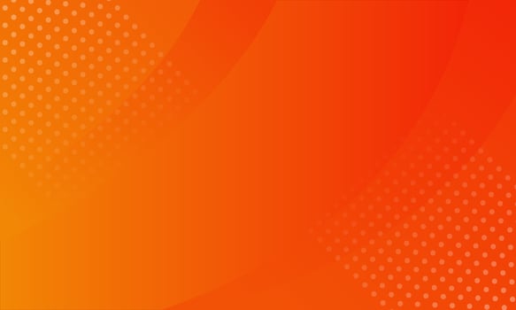 Orange modern abstract background for banner, landing page, poster, presentation or flyer vector