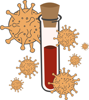 Blood test Illustration png