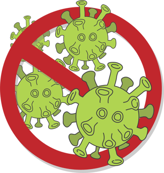 Stop COVID-19 or Coronavirus png