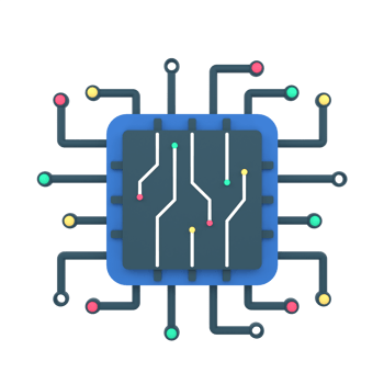Artificial intelligence modern computing concept png