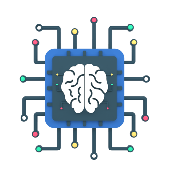 Artificial intelligence modern computing concept png
