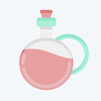 Icon Olive Oil. suitable for education symbol. flat style. simple design editable. design template vector. simple illustration vector