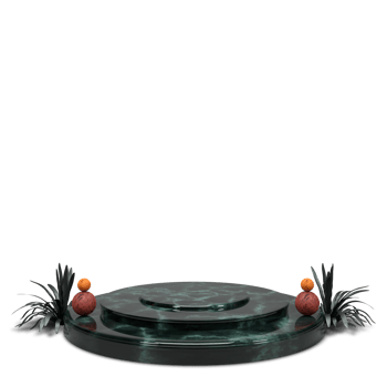 Podium 3D render with beautiful and elegant design png