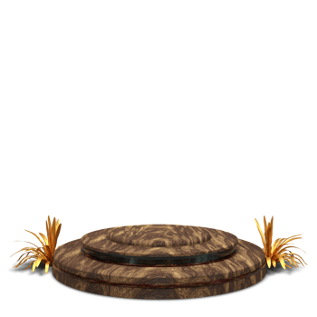 Podium 3D render with beautiful and elegant design png