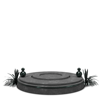 Podium 3D render with beautiful and elegant design png
