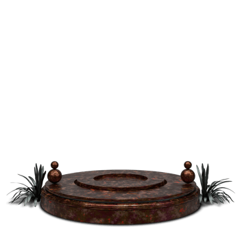 Podium 3D render with beautiful and elegant design png