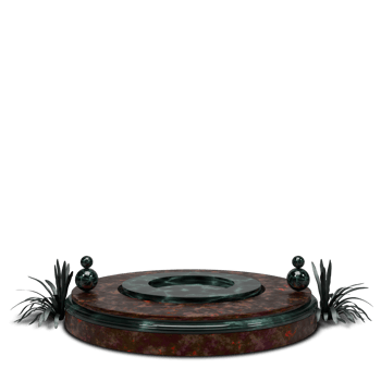 Podium 3D render with beautiful and elegant design png