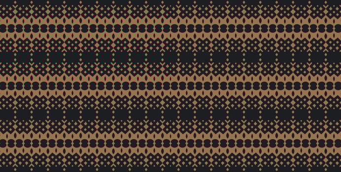 flat ornament line pattern design vector