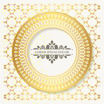Luxury calligraphy ornament frame line design vector