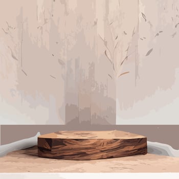 marble mock up, show cosmetic product display, Podium, stage pedestal or platform. 3d vector Abstract minimal ,scene geometric, forms, wood podium white background