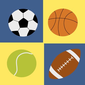balls icon set vector