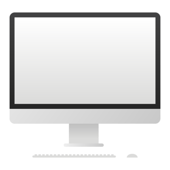 Computer or PC desktop, computer desktop with keyboard and mouse. png