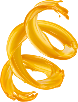 Orange juice splash isolated with clipping path png