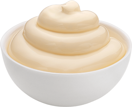 Mayonnaise isolated on white background with clipping path, full depth of field png