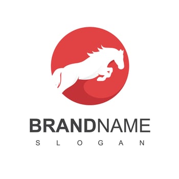 Horse Logo Template vector