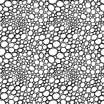 The geometric pattern by stripes . Seamless vector background. Black and white texture. Graphic modern pattern. Vector illustration