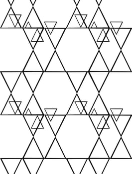 Seamless pattern with Abstract line, oblique black segments, patterns, textile background. Black and white design. Vector illustration