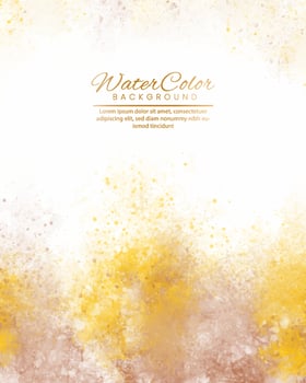 abstract watercolor textured background. Design for your date, postcard, banner, logo. vector