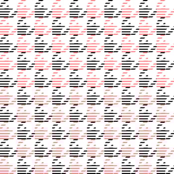 red and white seamless repeating pattern houndstooth vector