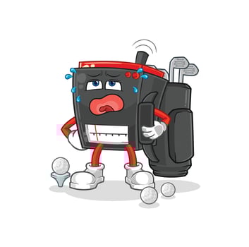 radio cute cartoon vector