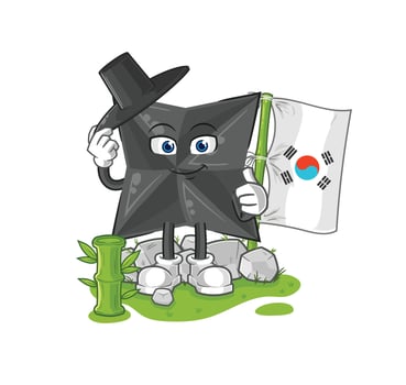 shuriken character vector