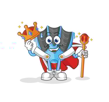 swimming fin cartoon vector