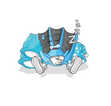 swimming fin cartoon vector