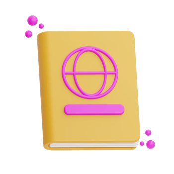 passport illustration 3d png