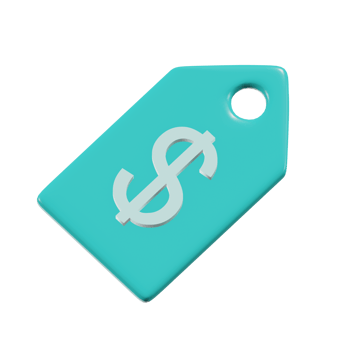 Discount Tag E Commerce 3D Illustrations png