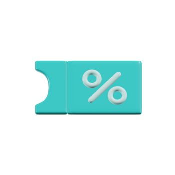 Discount Tag E Commerce 3D Illustrations png