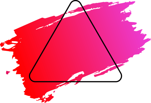 trendy abstract brush stroke for copy space frame png