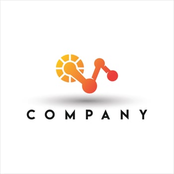 Marketing Power Logo. Business Marketing Logo vector