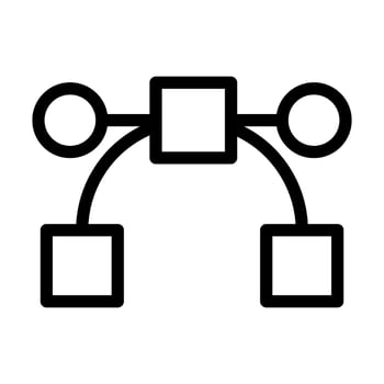 Path Icon Design vector