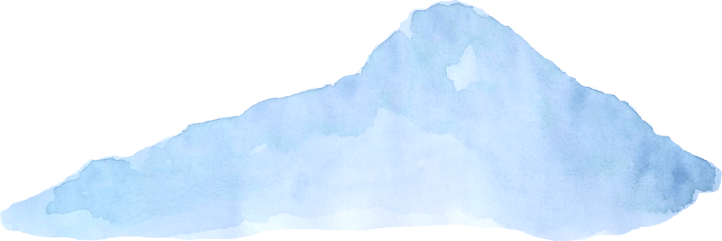 watercolor mountain landscape. watercolor mountain png
