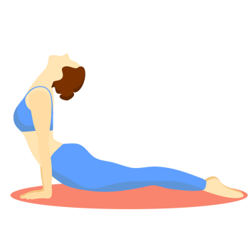 Fitness girl doing yoga png
