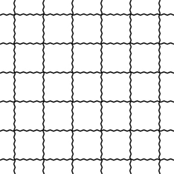 Black and White Cute Zigzag Line Stripe Striped Geometry Mesh Plaid Checkered Scott Tartan Gingham Cartoon Vector Seamless Pattern Print Background