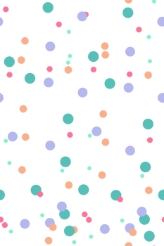 Colorful dots seamless pattern. Seamless pattern with dots. Colorful background. Transparent background. Illustration png