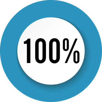 Circle 100 percent png