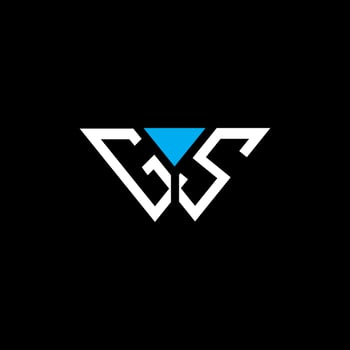 GS letter logo creative design with vector graphic, Abc simple and modern logo design.