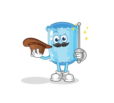canned fish cute cartoon vector
